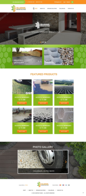 Web-Design von pb für CELLGRAVEL | Design: #10815315