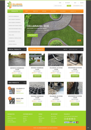 Web-Design von pb für CELLGRAVEL | Design: #10815316