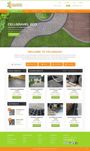 Web-Design von pb für CELLGRAVEL | Design: #10815317