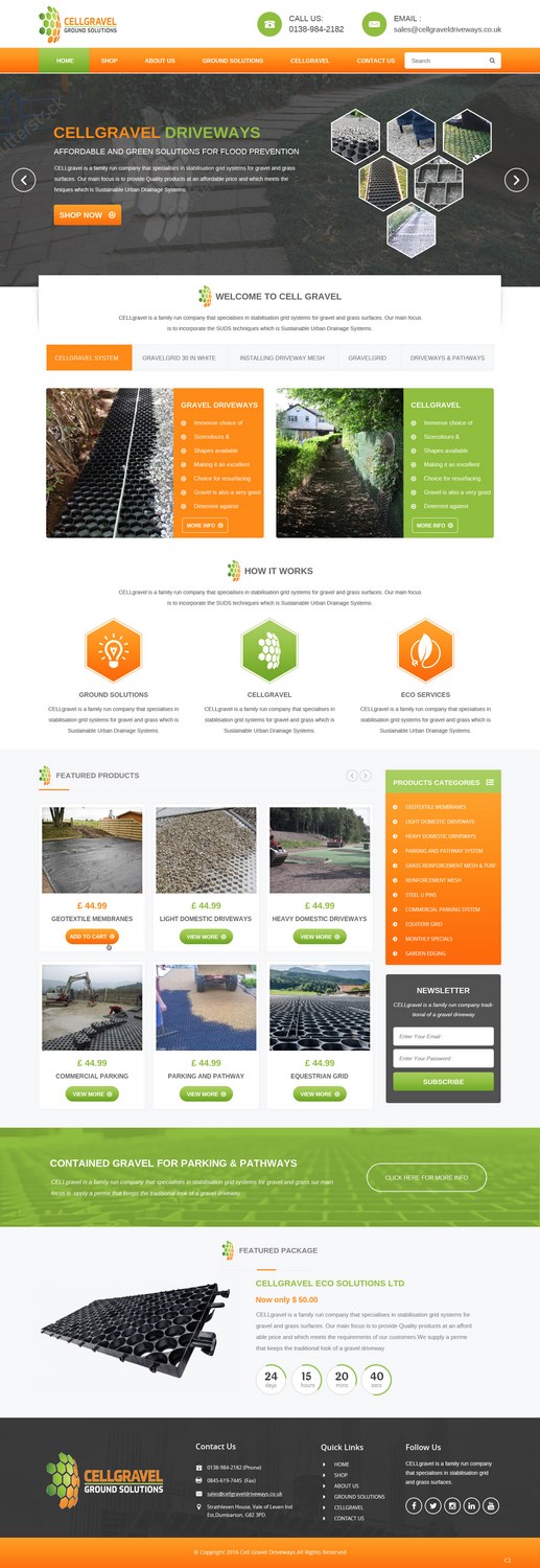 Web-Design von pb für CELLGRAVEL | Design #10815318