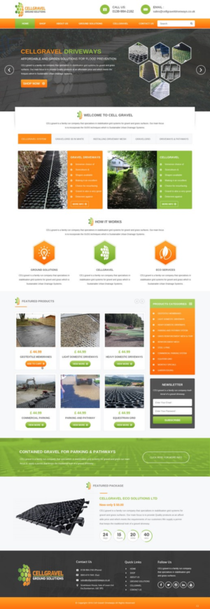 Web-Design von pb für CELLGRAVEL | Design: #10815318