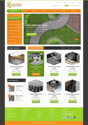 Web-Design von pb für CELLGRAVEL | Design: #10845768