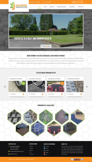 Web-Design von pb für CELLGRAVEL | Design: #10845770