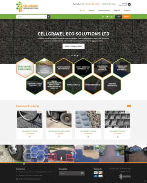 Web-Design von pb für CELLGRAVEL | Design: #10845774
