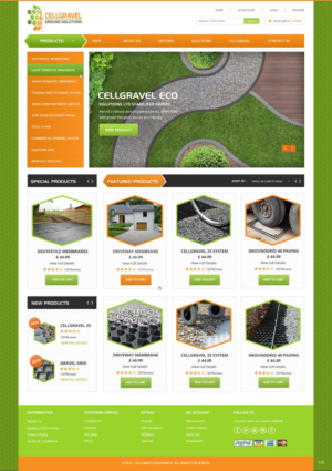 Web-Design von pb für CELLGRAVEL | Design: #10853850
