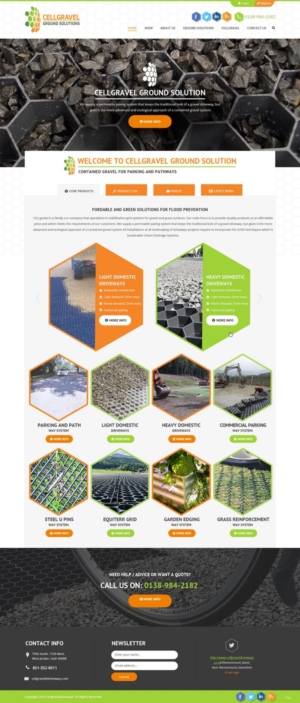 Web-Design von pb für CELLGRAVEL | Design: #10853851