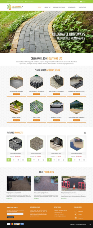 Web-Design von pb für CELLGRAVEL | Design: #10853853