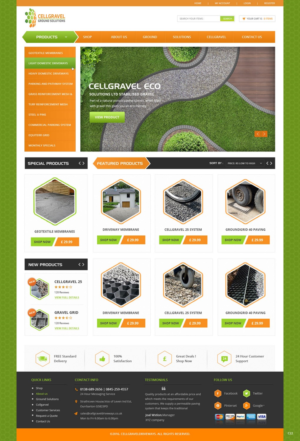 Web-Design von pb für CELLGRAVEL | Design: #10872923