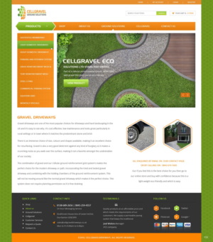 Web-Design von pb für CELLGRAVEL | Design: #10890182