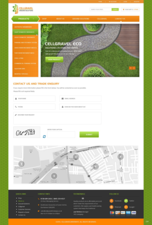 Web-Design von pb für CELLGRAVEL | Design: #10890183