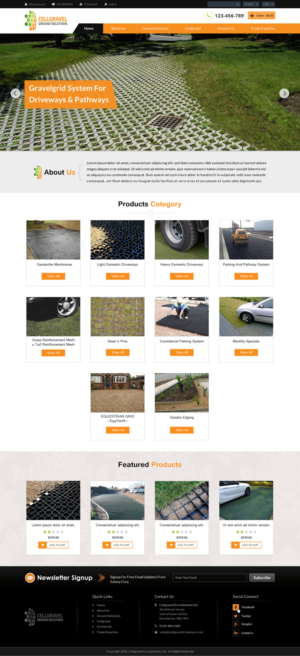 Web-Design von Sbss für CELLGRAVEL | Design: #10782340