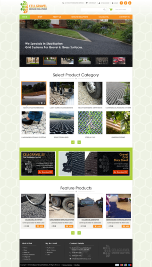 Web-Design von Sbss für CELLGRAVEL | Design: #10782359