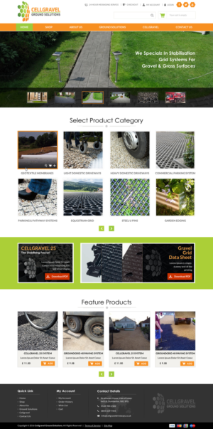 Web-Design von Sbss für CELLGRAVEL | Design: #10782362