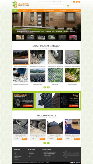 Web-Design von Sbss für CELLGRAVEL | Design: #10782363
