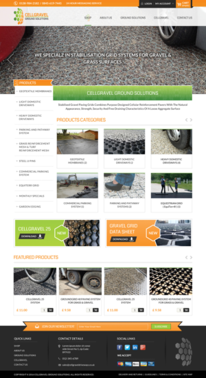 Web-Design von Sbss für CELLGRAVEL | Design: #10782410