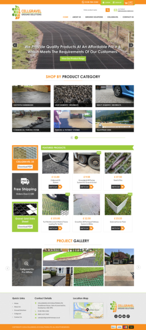 Web-Design von Sbss für CELLGRAVEL | Design: #10782411