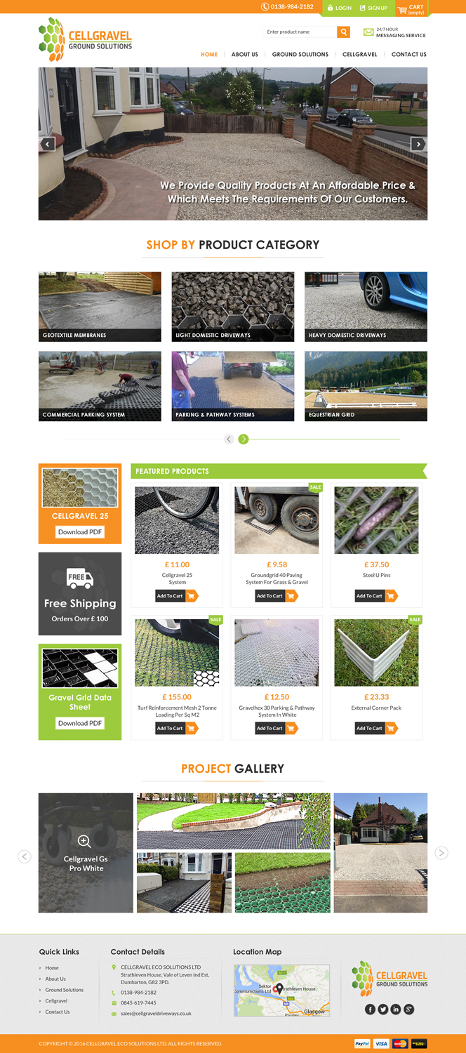 Web-Design von Sbss für CELLGRAVEL | Design #10782412
