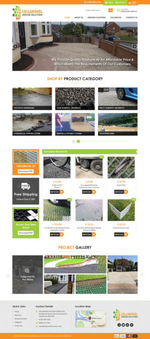 Web-Design von Sbss für CELLGRAVEL | Design: #10782412