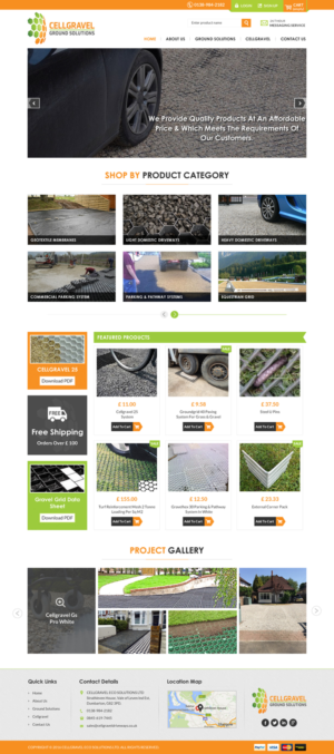 Web-Design von Sbss für CELLGRAVEL | Design: #10782416