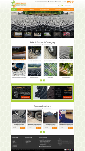 Web-Design von Sbss für CELLGRAVEL | Design: #10791481