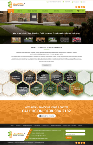 Web-Design von Sbss für CELLGRAVEL | Design: #10840734