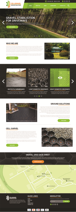 Web-Design von Logo Xtudio für CELLGRAVEL | Design: #10815791