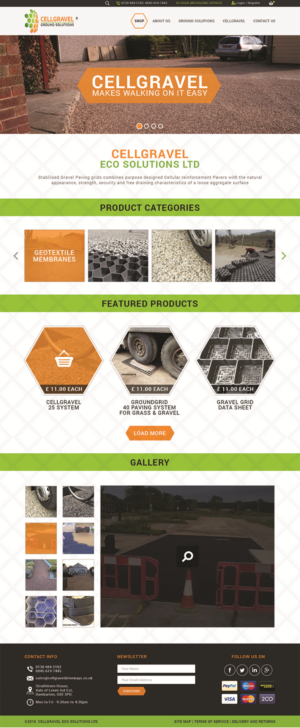 Web-Design von Logo Xtudio für CELLGRAVEL | Design: #10815792
