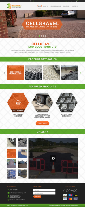 Web-Design von Logo Xtudio für CELLGRAVEL | Design: #10853469