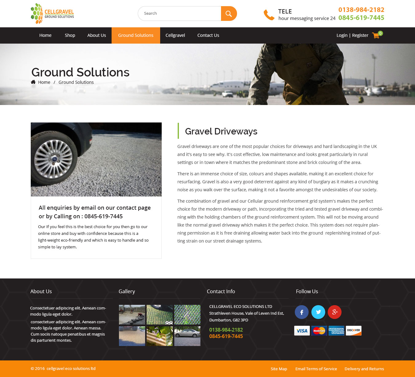 Web Design by syrwebdevelopment for CELLGRAVEL | Design #10814673