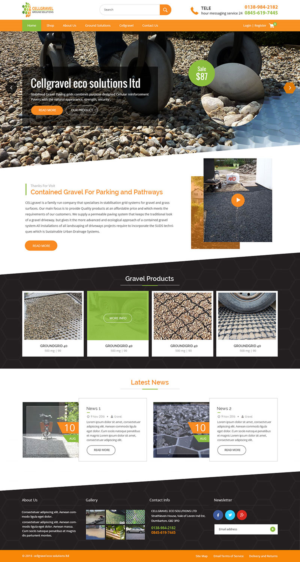 Web-Design von syrwebdevelopment für CELLGRAVEL | Design: #10838313