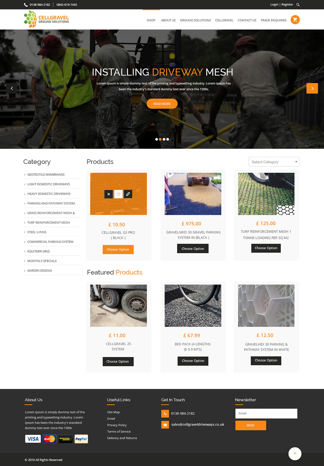 Diseño Web por zxsolutions para CELLGRAVEL | Diseño #10814711