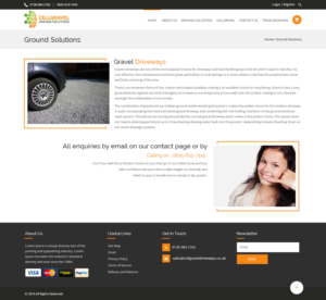 Web-Design von zxsolutions für CELLGRAVEL | Design: #10814712