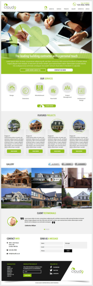 Web Design by -Marc- for this project | Design: #10875598