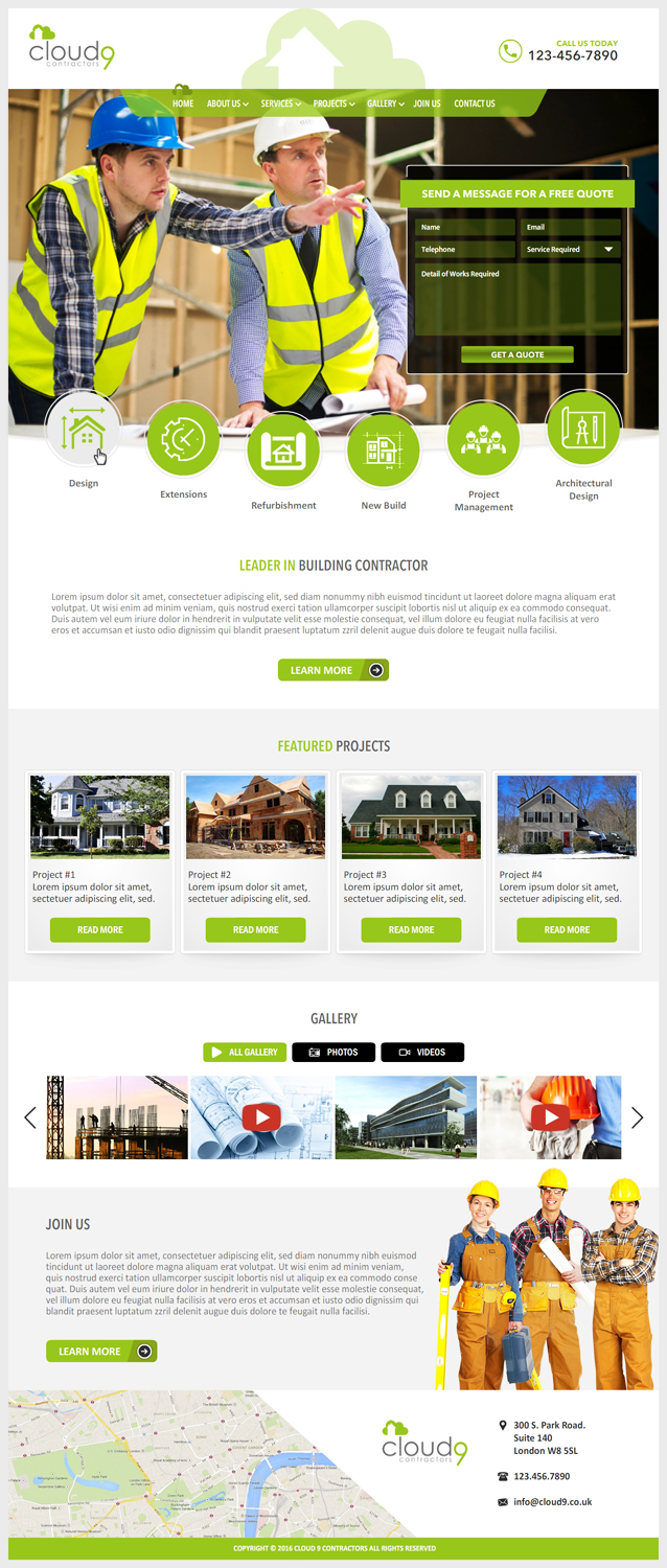 Web Design by -Marc- for this project | Design #10876256