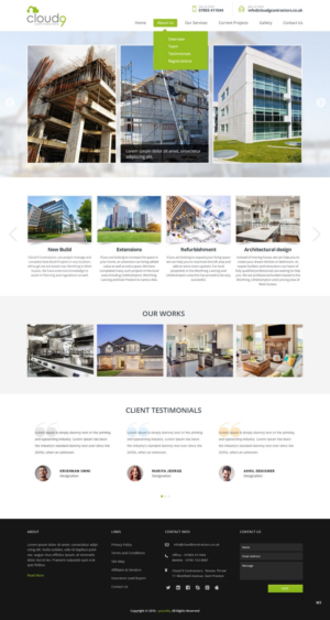 Web Design by pb for this project | Design: #10793535