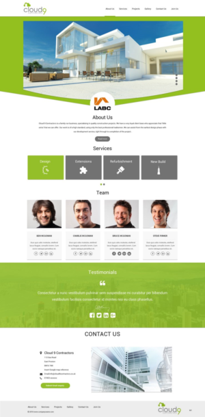 Web Design by pb for this project | Design: #10793552