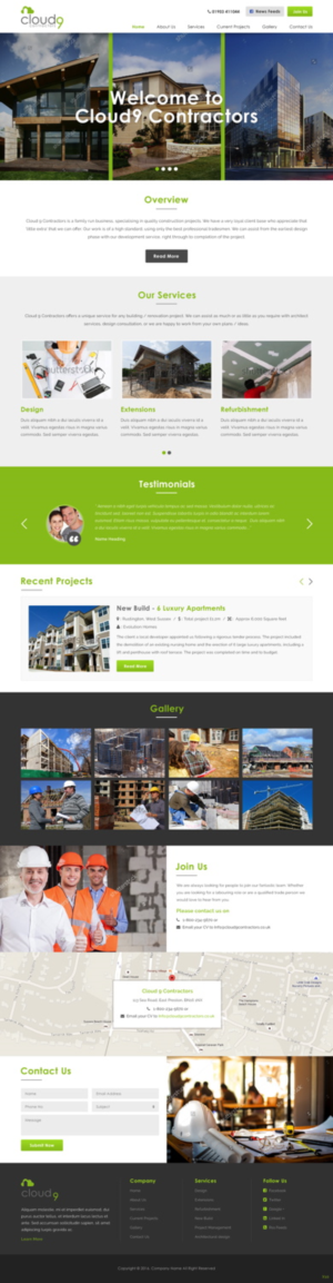 Web Design by pb for this project | Design: #10797012