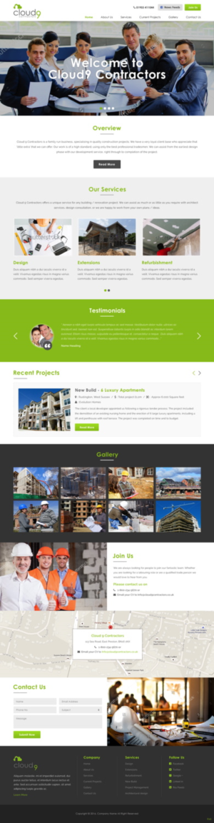 Web Design by pb for this project | Design: #10797013