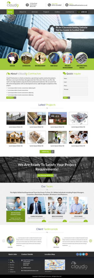Web Design by Sbss for this project | Design: #10781814