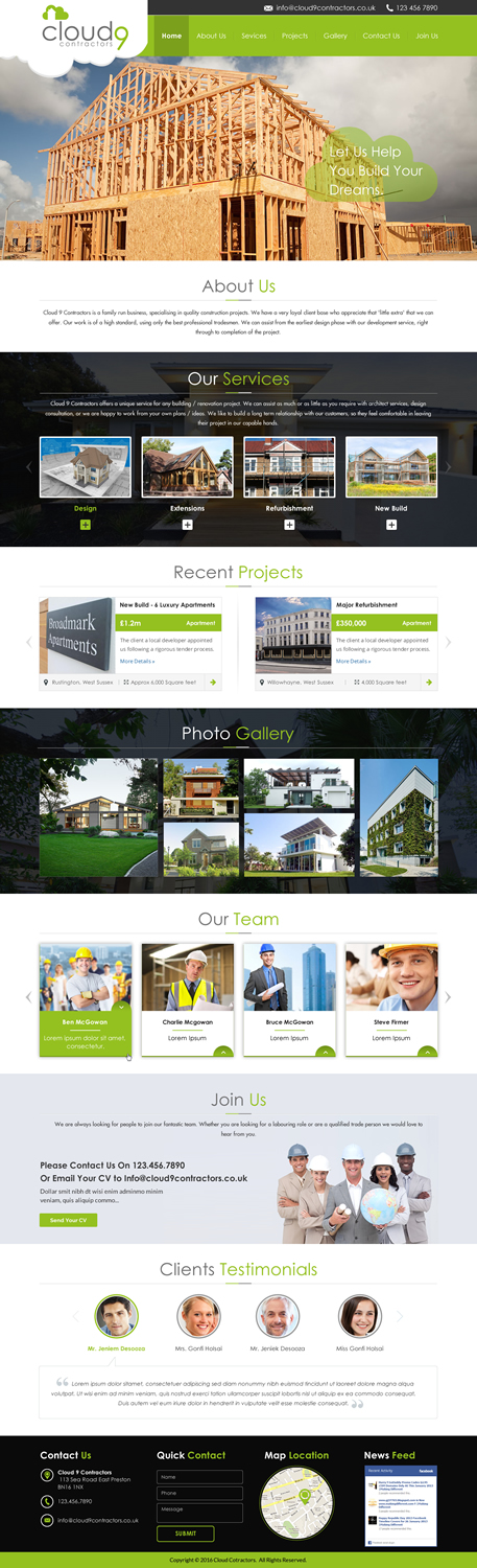 Web Design by Sbss for this project | Design #10782256