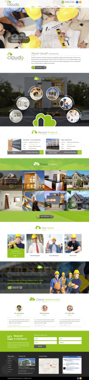 Web Design by Sbss for this project | Design: #10782257