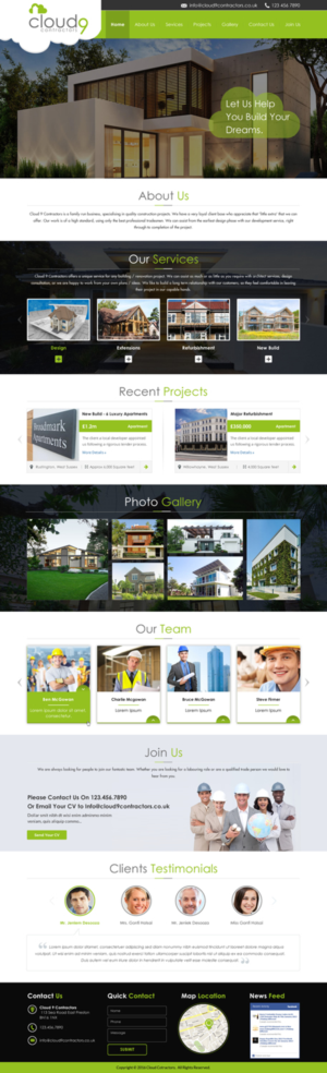 Web Design by Sbss for this project | Design: #10782258
