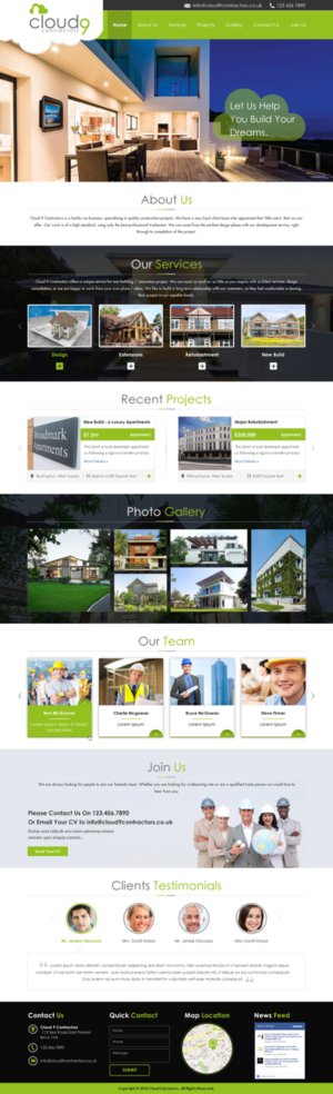 Web Design by Sbss for this project | Design: #10782259