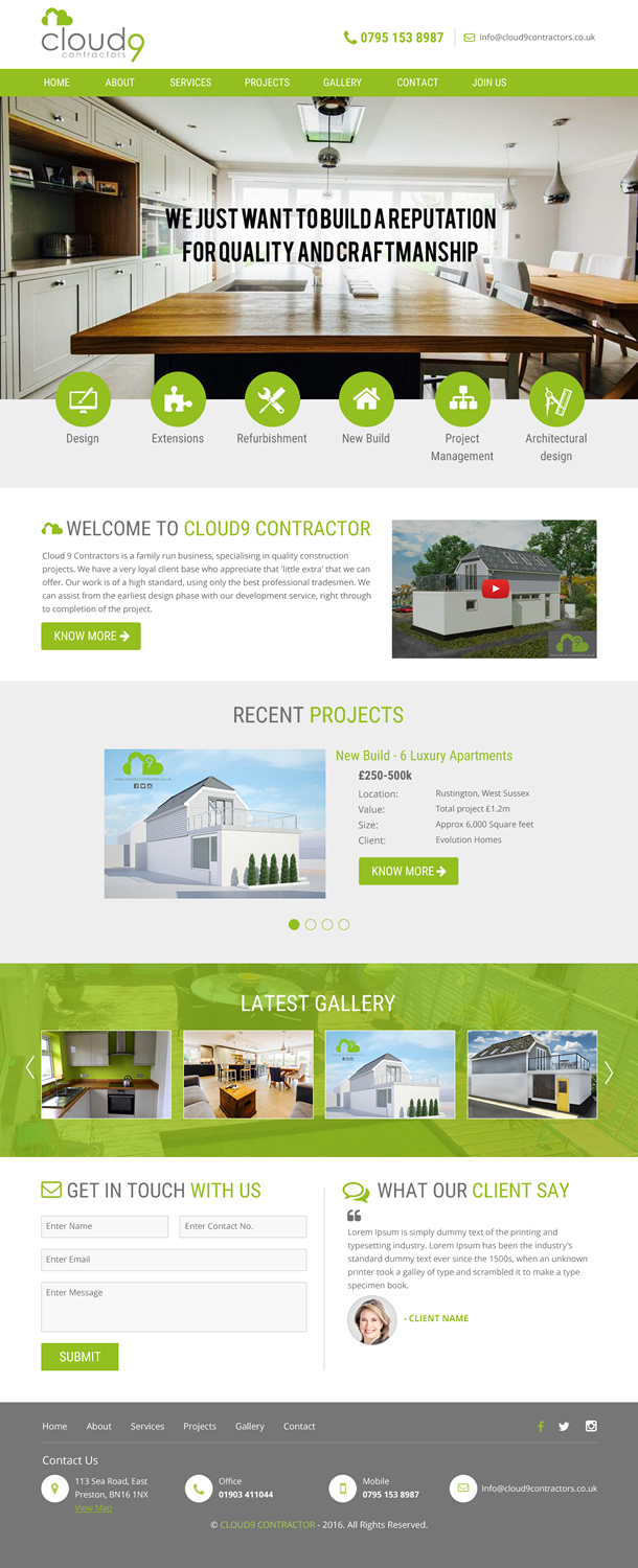 Web Design par rightway pour ce projet | Design #10806222