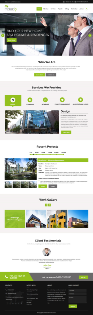 Diseño Web por Xclusive Designer para este proyecto | Diseño #10802806