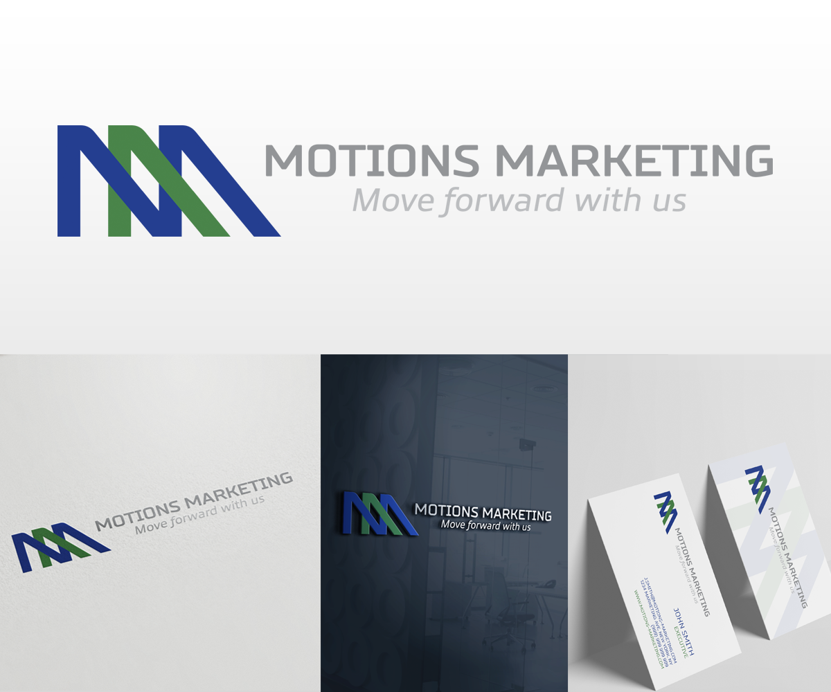 Logo-Design von Bisuality für Motions Marketing | Design: #10941091
