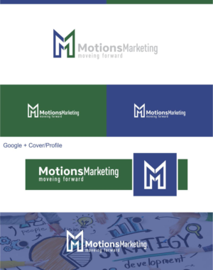 Logo-Design von DG für Motions Marketing | Design: #10879943