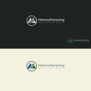 Logo-Design von Zed Islam für Motions Marketing | Design: #10894406