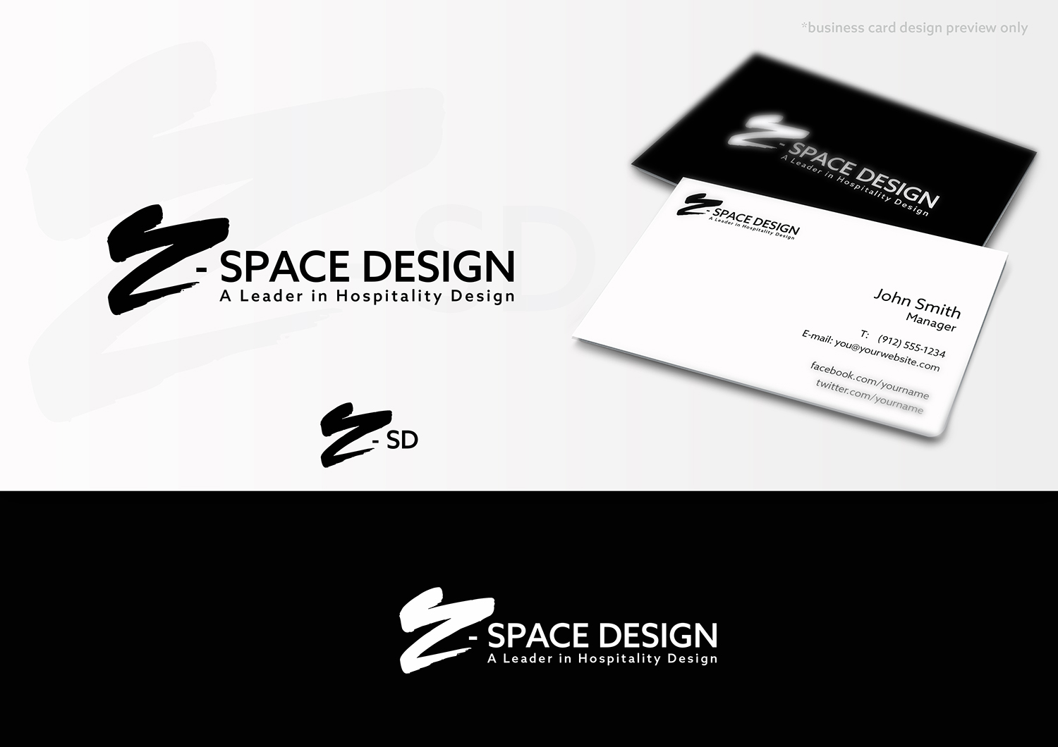 Logo Design by maria-kaz for Z-Space Design Incorporated | Design #10922693