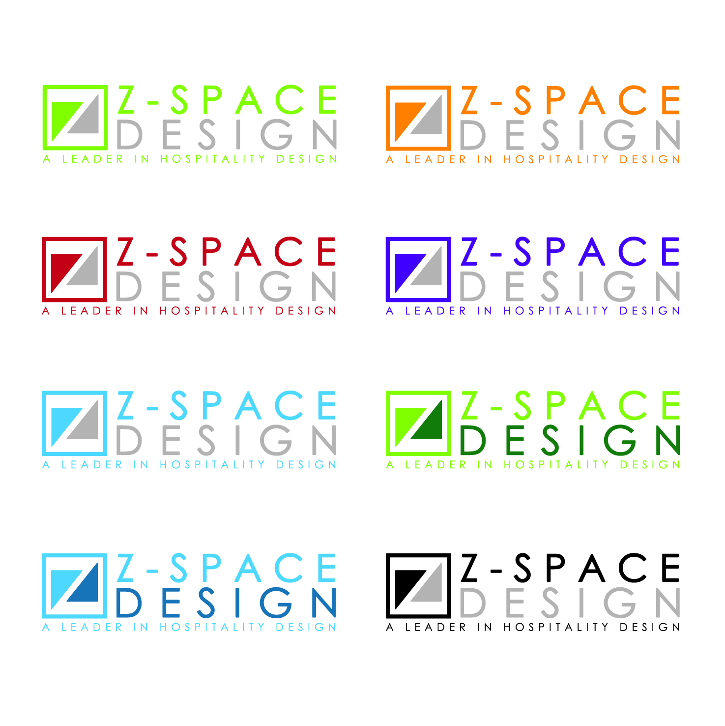 Logo Design by abc. for Z-Space Design Incorporated | Design #10783560